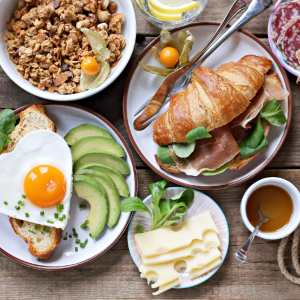 Tostadas para un brunch