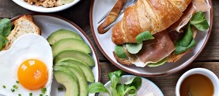 Tostadas para un brunch