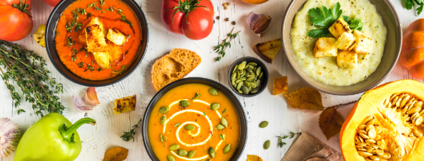 Más sabor a las cremas de verduras