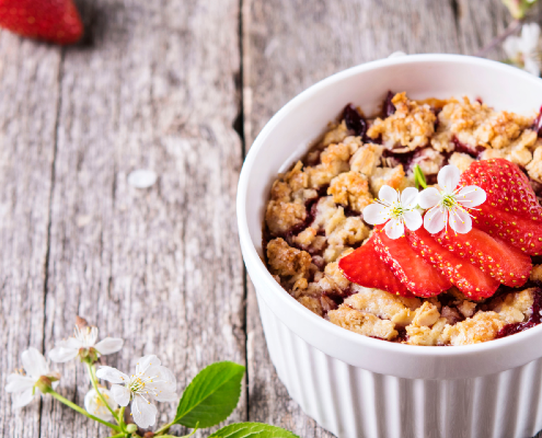 Aprovechar fresas y frutos rojos