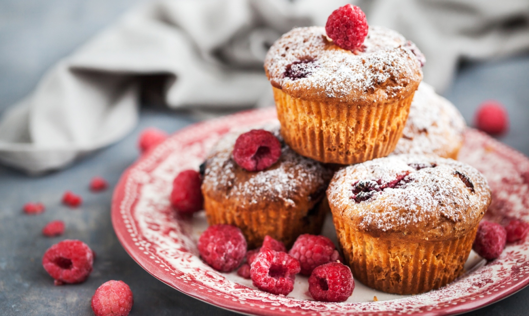 Muffins para aprovechar frutos rojos