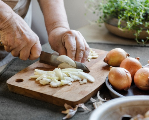 cocina de aprovechamiento