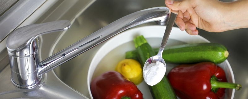 Limpiar frutas y verduras