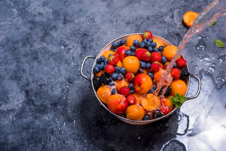 Desinfectar frutas y verduras correctamente