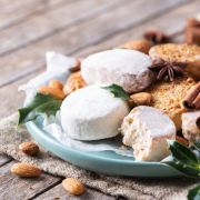 Polvorones elaborados con aceite de oliva