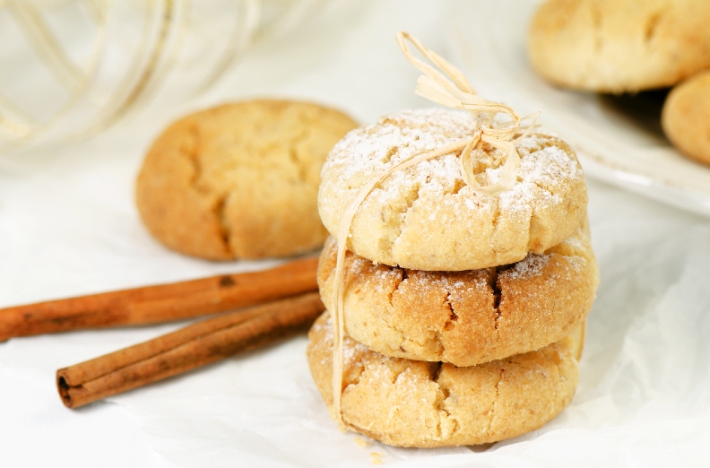 Polvorones elaborados con aceite de oliva