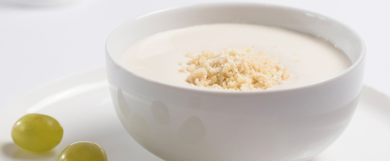 arroz con leche y uvas