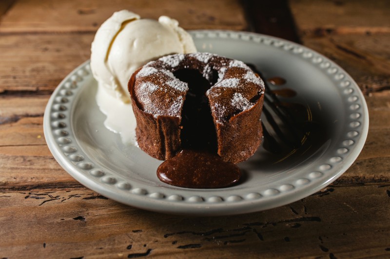 Receta de coulant de chocolate para el día del padre