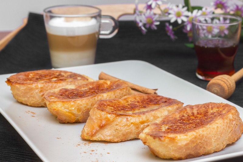 Receta de torrijas de miel