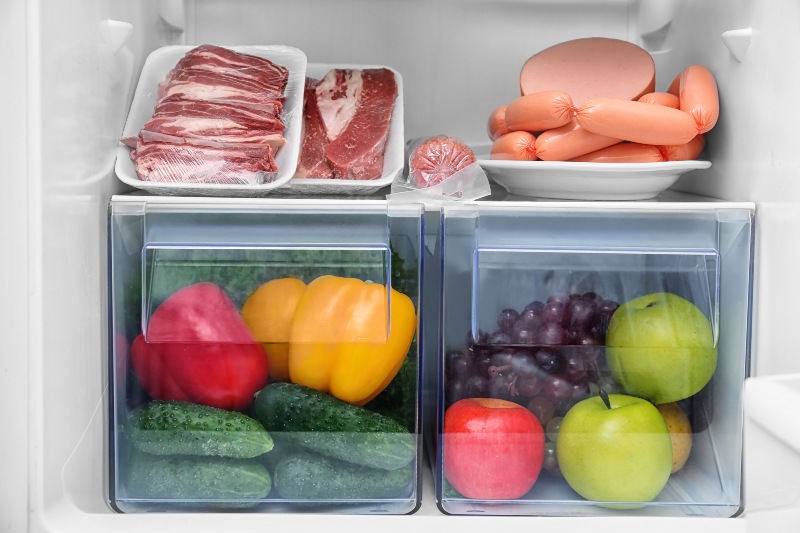 frutas y verduras no se estropeen en el frigorífico