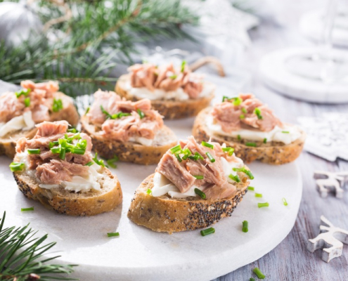 Tapas con atún fáciles