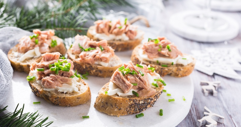 Tapas con atún fáciles