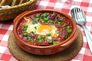 Recetas típicas de Andalucía, huevos a la flamenca
