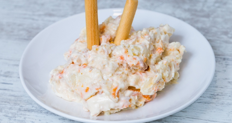 Ensaladilla con cítricos