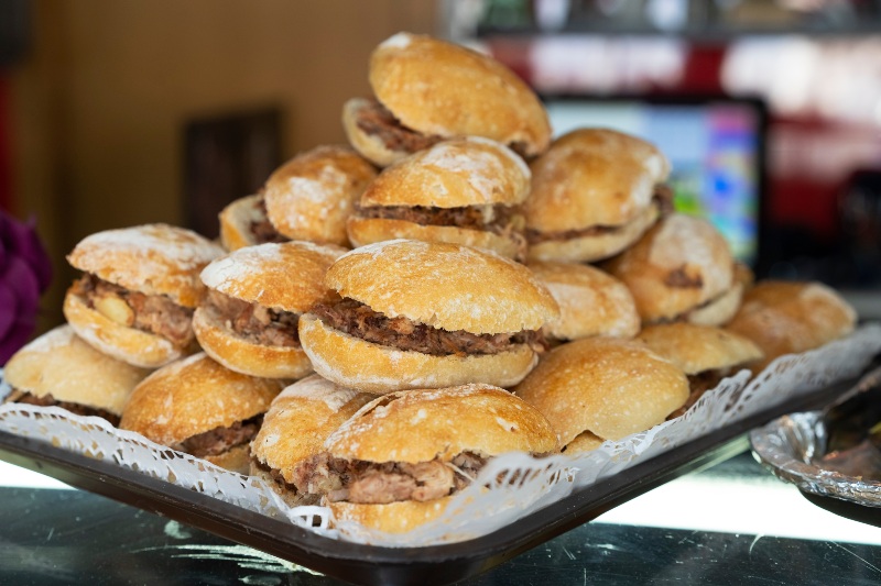 Los platos de la feria