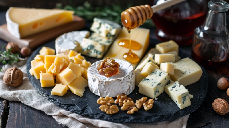Detalles para preparar una tabla de queso