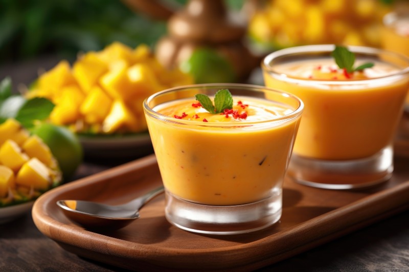 salmorejo de mango