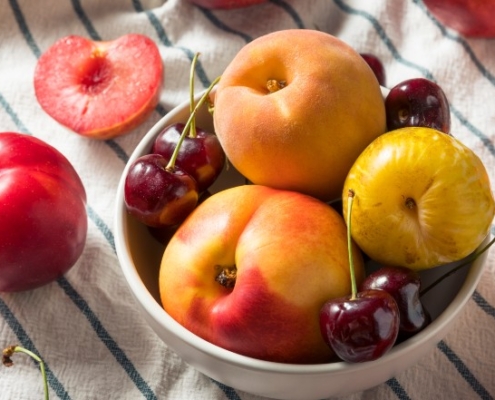 frutas de hueso