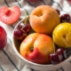 frutas de hueso