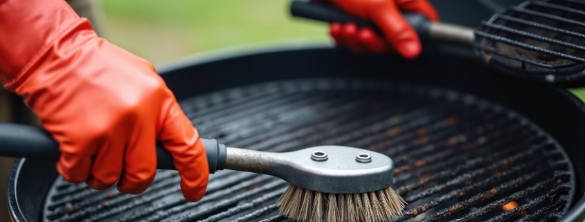 limpieza de barbacoa