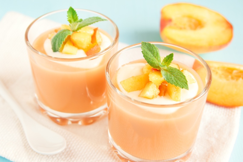 melocotón y otras frutas de hueso
