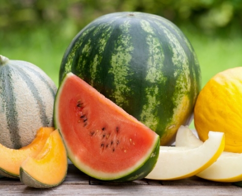 beneficios de la sandia y el melon