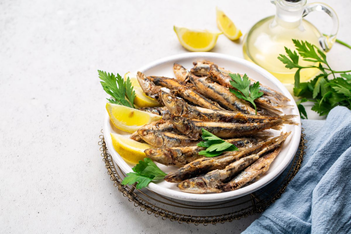 boquerones en airfryer