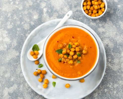 crema de calabaza para la oficina